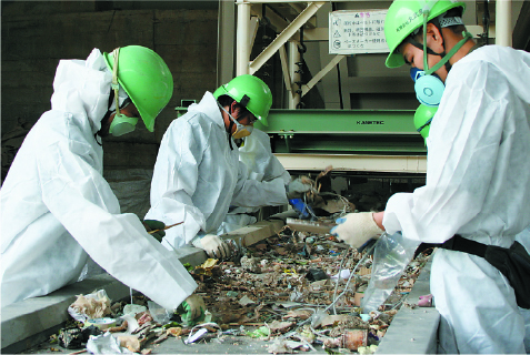 産業廃棄物の中間処理