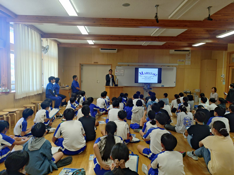 出張授業(東小学校)